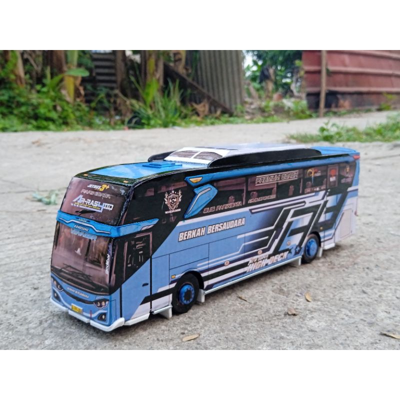 Jual PAPERCRAFT BUS BERKAH BERSAUDARA 