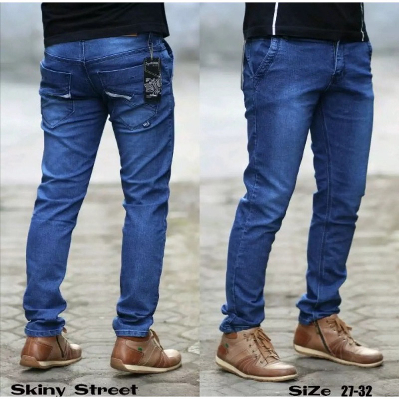 Jual Celana Panjang Jeans Pria Skinny / Celana Jeans Pria Slimfit ...