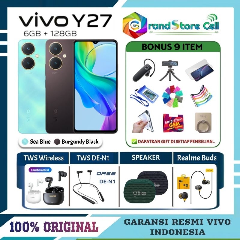 Jual VIVO Y27 4G RAM 6/128 GB | VIVO Y 27 5G RAM 6/128 GB | VIVO Y22 4/ ...