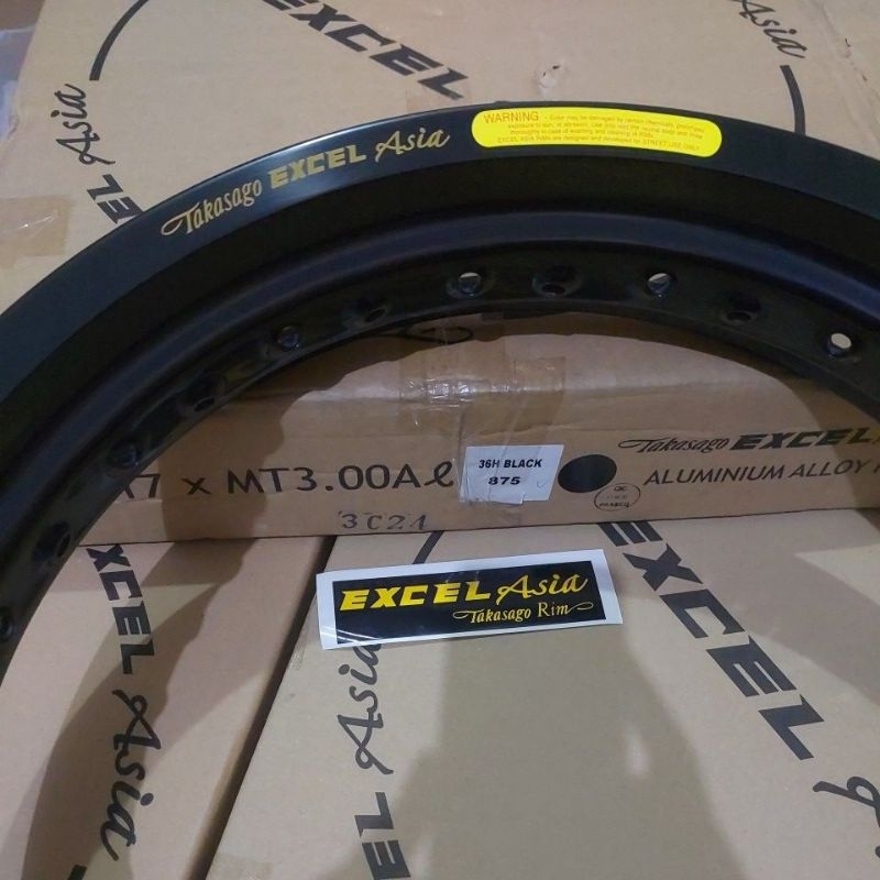 Jual VELG TAKASAGO EXCEL ASIA 300 RING 17 BLACK SILVER | Shopee Indonesia