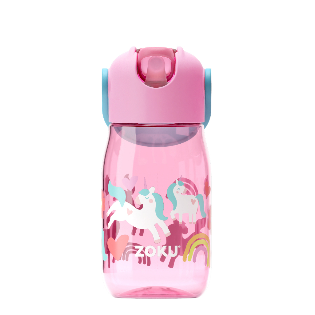 Jual Zoku Kids Flip Straw Bottle 400Ml - Botol Minum Anak dengan Sedotan |  Shopee Indonesia