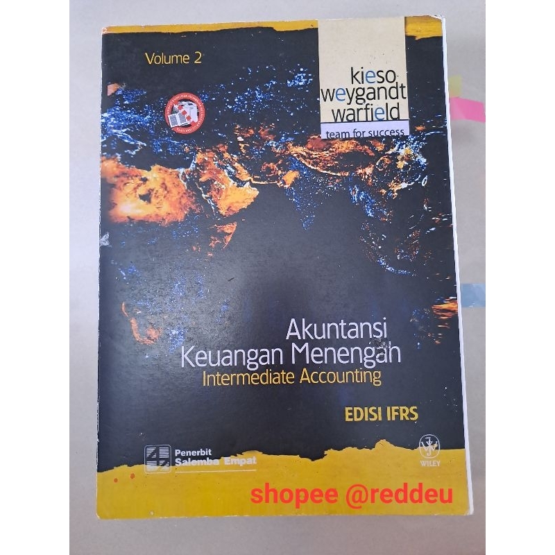 Jual Buku Akuntansi Keuangan Menengah Edisi IFRS Volume 2 (Intermediate ...