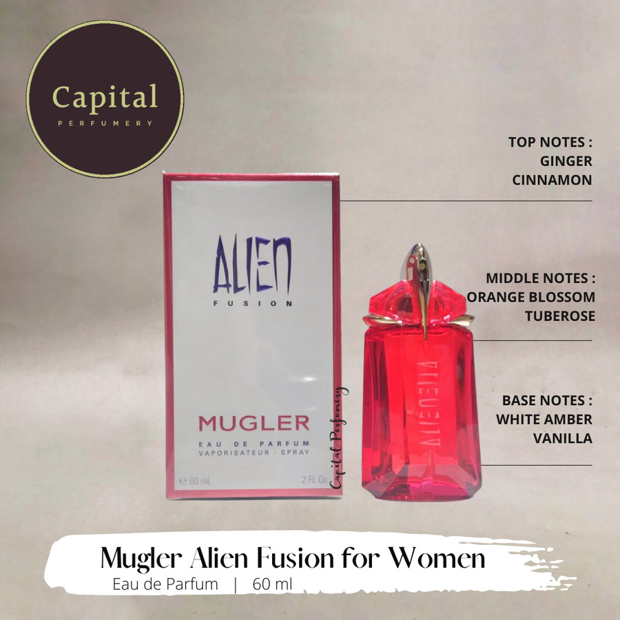 Jual Parfum Original Mugler Alien Fusion For Women EDP 60 ml | Shopee ...