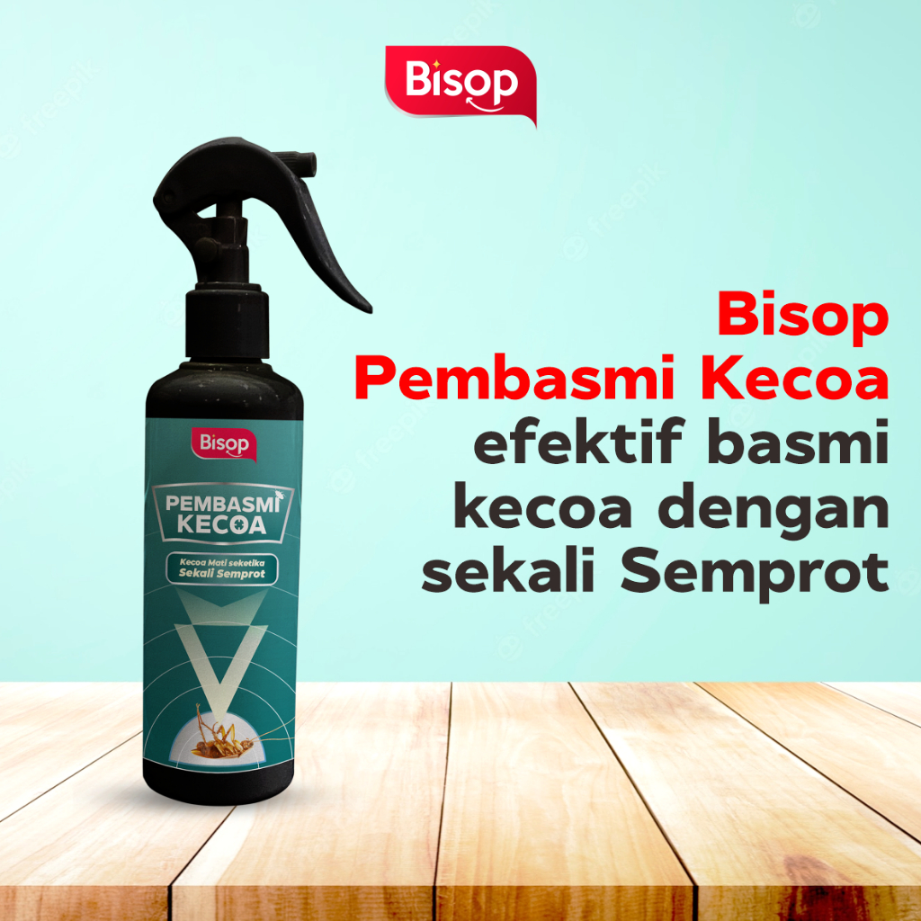 Jual BISOP Anti Kecoa Spray Pembasmi Kecoa Efektif Membunuh Kecoa ...