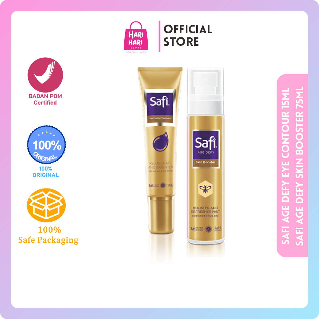 Jual SAFI AGE DEFY EYE CONTOUR TREAT CREAM 15ML & SAFI AGE DEFY SKIN