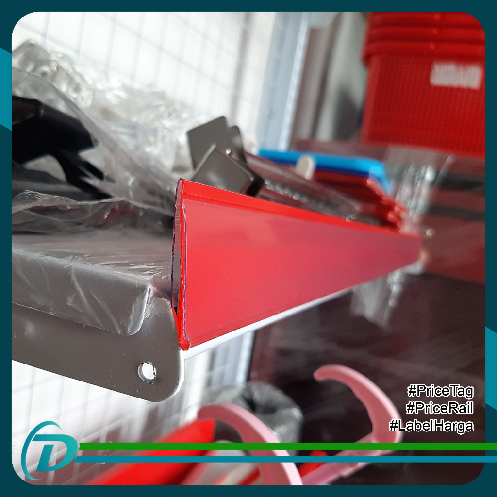 Jual Price Rail Tipe Selip Price Tag CII 39/32 Rail Card Rak