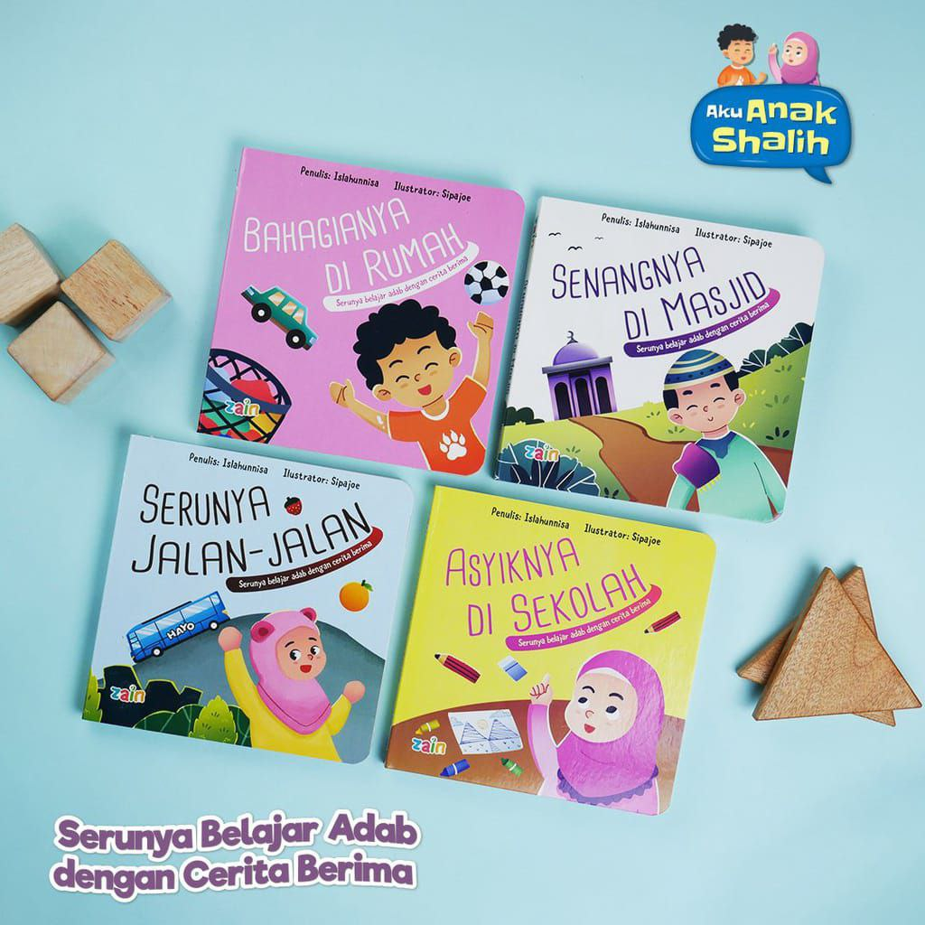 Jual Buku Cerita Anak Muslim - Serunya Belajar Adab Dengan Cerita ...