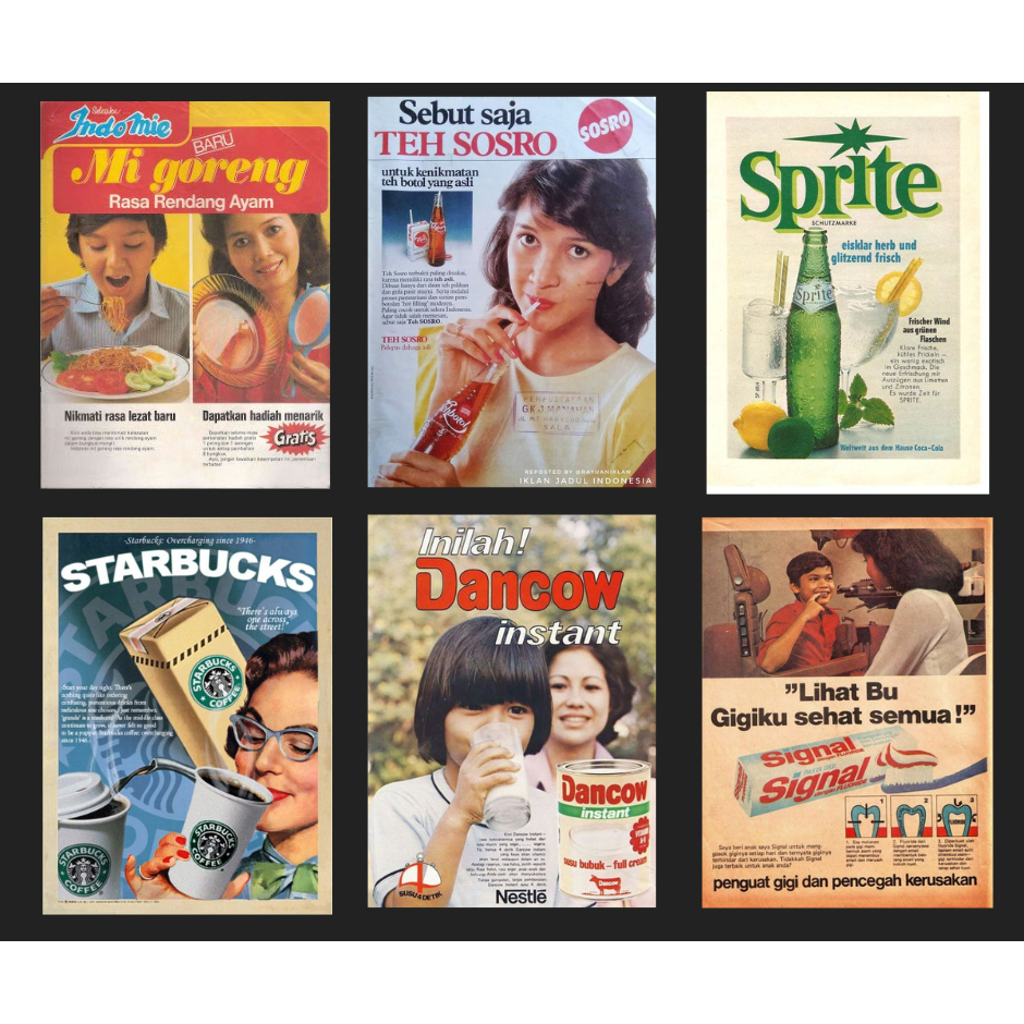 Jual POSTER IKLAN JAMAN DULU,RETRO,HIASAN DINDING KEREN CLASSIC