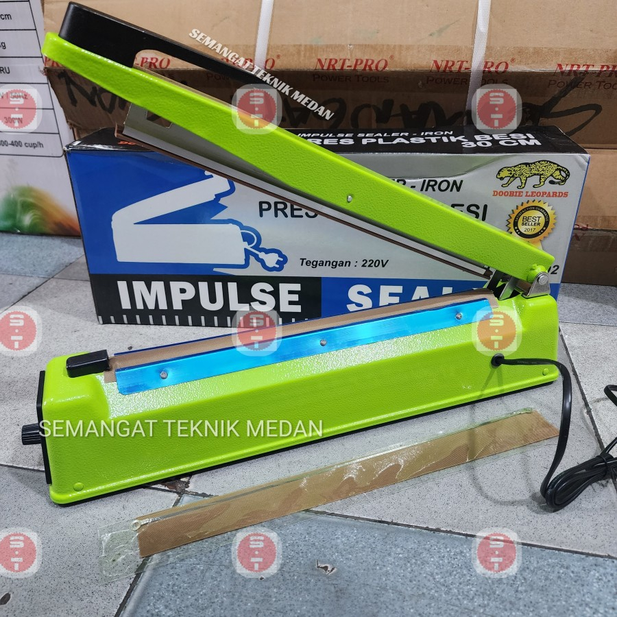Jual ALAT PRESS PLASTIK IMPULSE SEALER BODY BESI 30cm 30 cm DOBBIE