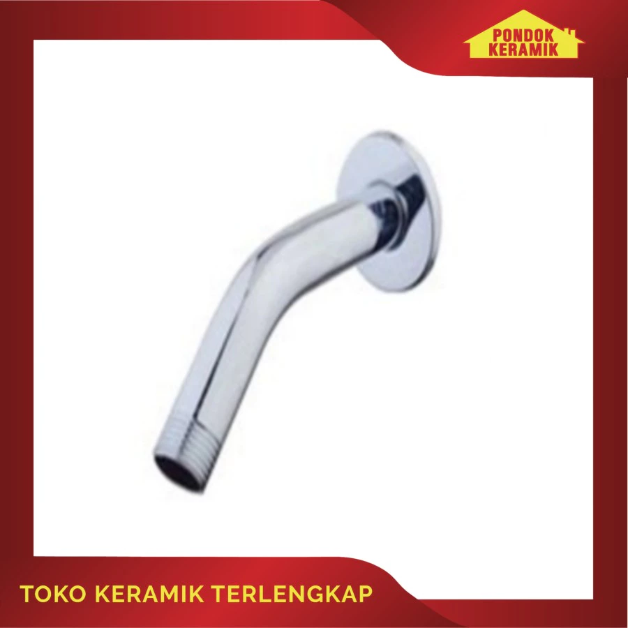 Tiang Shower Sericite A7006 Shower Arm C/W Flange