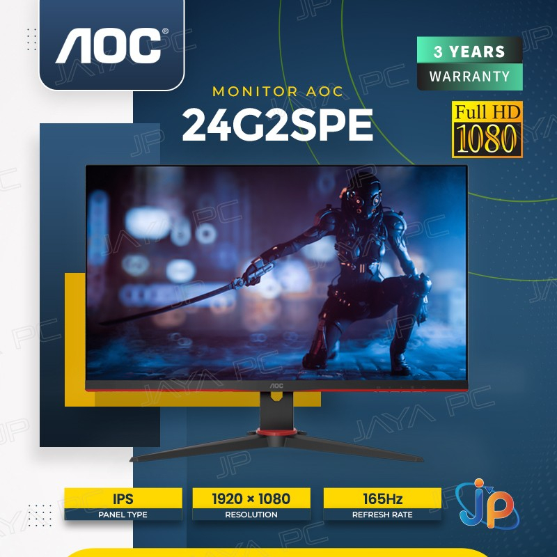 Jual Monitor AOC LED IPS 24G2SPE Full HD 24" Inch Shopee Indonesia