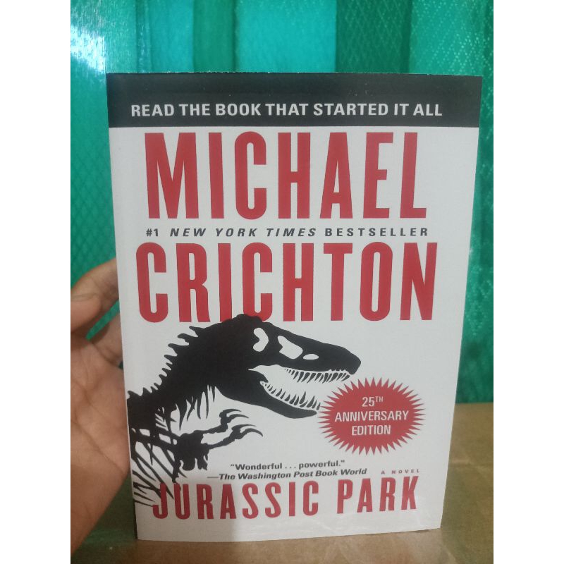 Jual Jurassic Park A Novel Michael Crichton | Shopee Indonesia