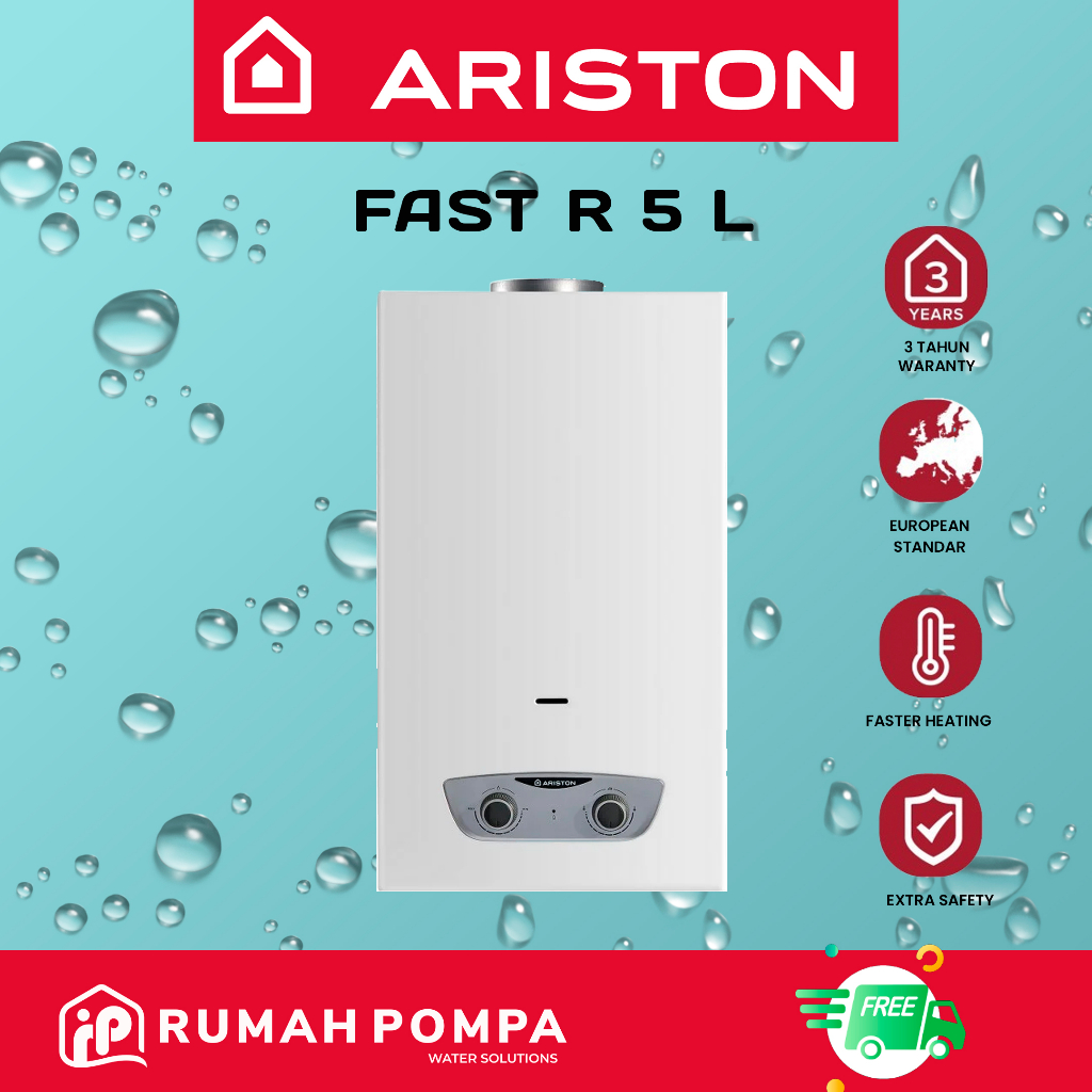 Jual water heater gas ariston Harga Terbaik u0026 Termurah Oktober 2023 |  Shopee Indonesia