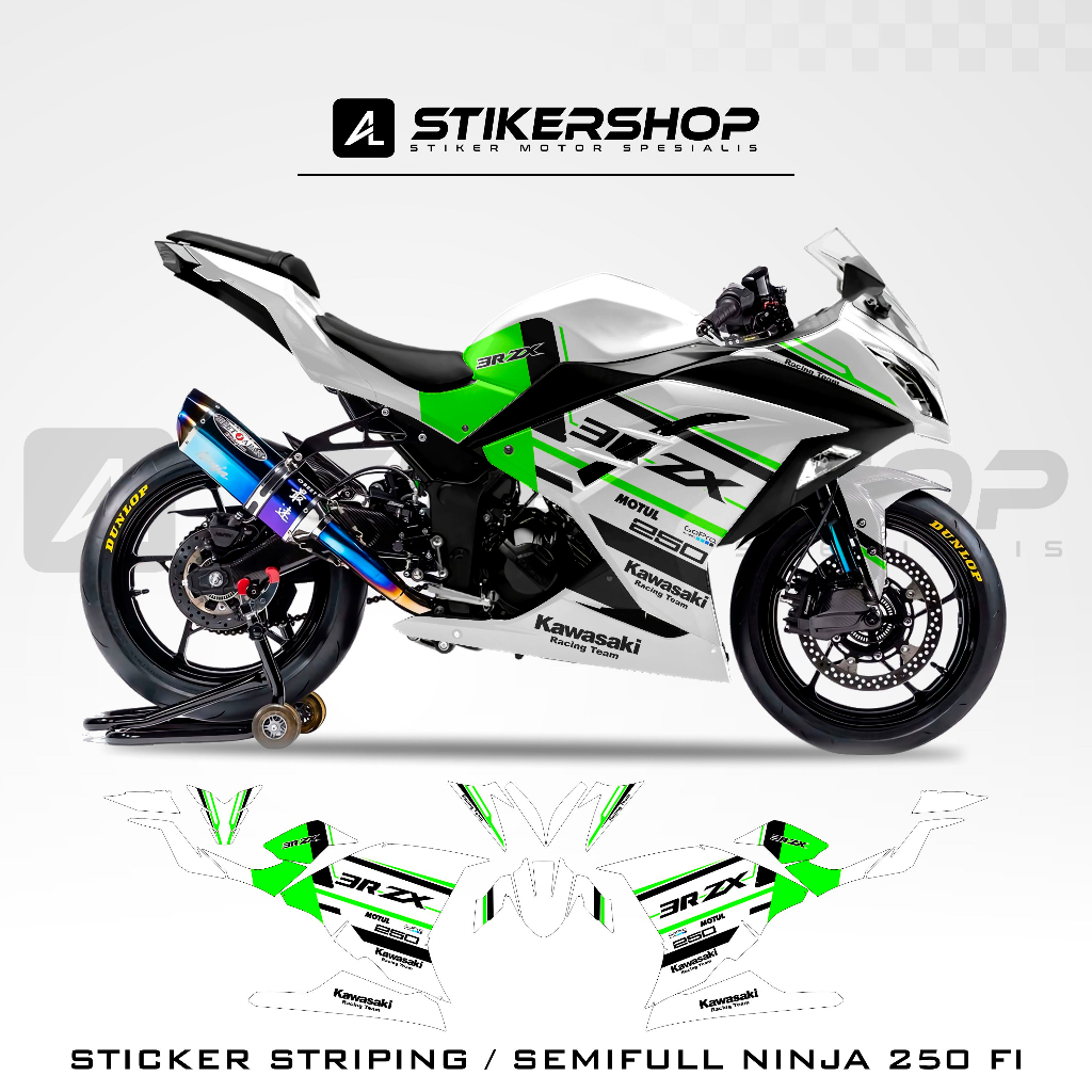 Jual Striping Ninja Fi Motif Grafis Livery R Striping Semi Full Ninja Fi Stiker