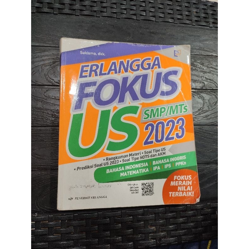 Jual Buku Erlangga Fokus US SMP/MTS 2023 | Shopee Indonesia