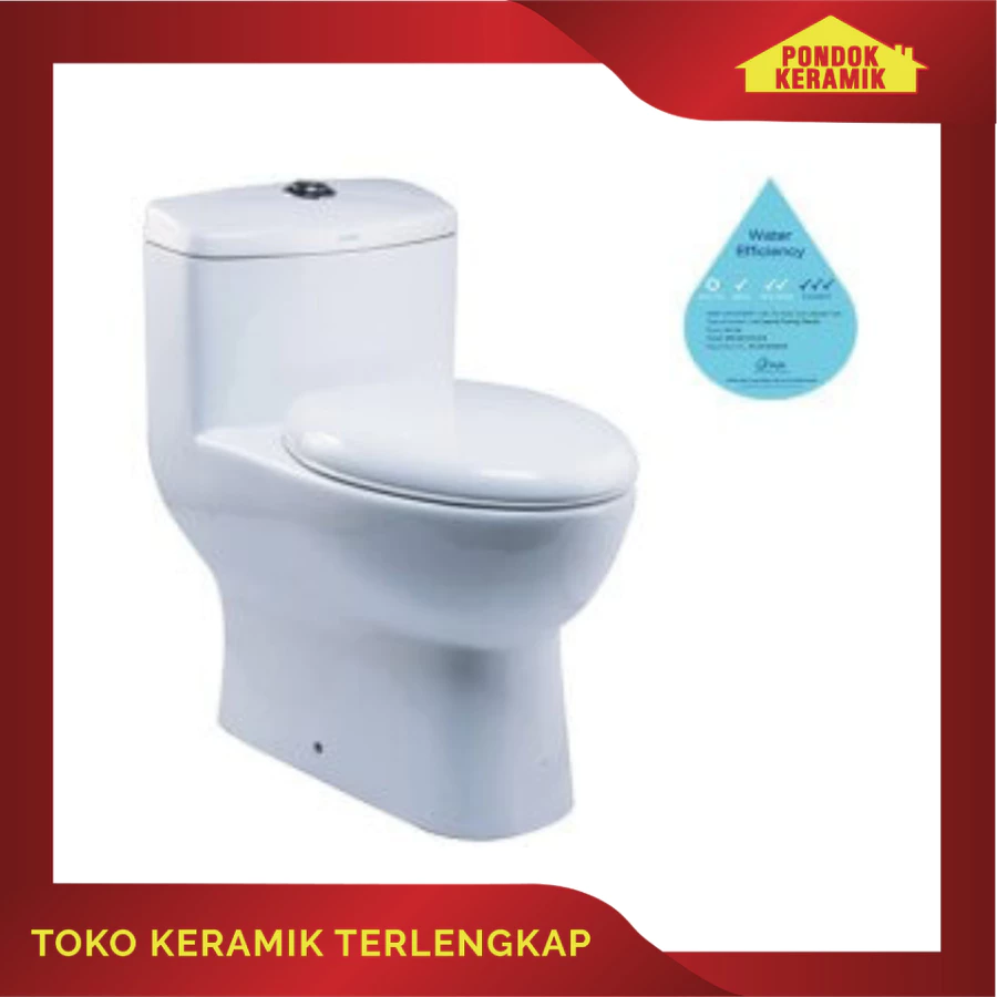Kloset Kloset Duduk Sericite 1015/ Monoblok/ Monoblock