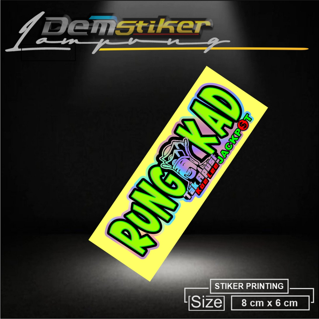 Jual STIKER RUNGKAD STIKER KEREN STIKER VIRAL STIKER PRINTING | Shopee ...