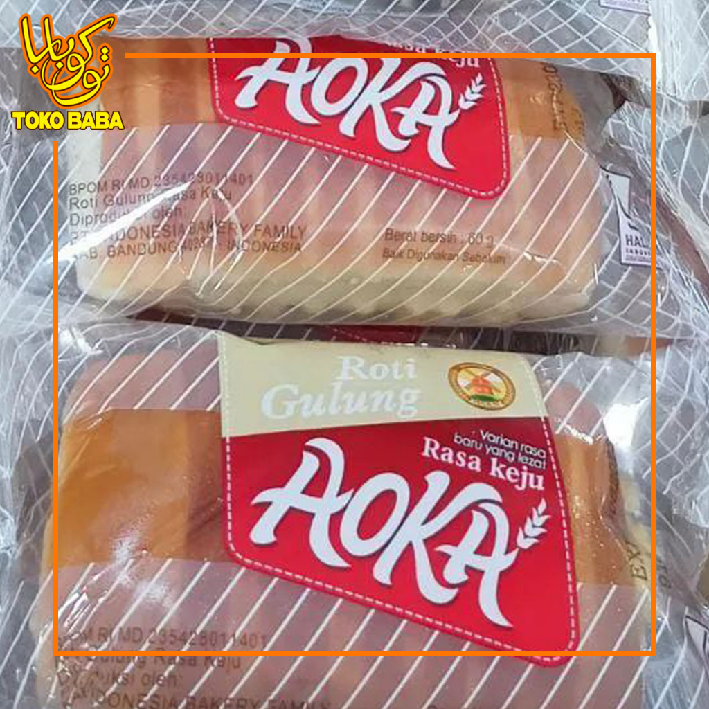 Jual Aoka Roti Gulung 60gr 8pcs - Roti AOKA Aneka Rasa Murah Enak ...