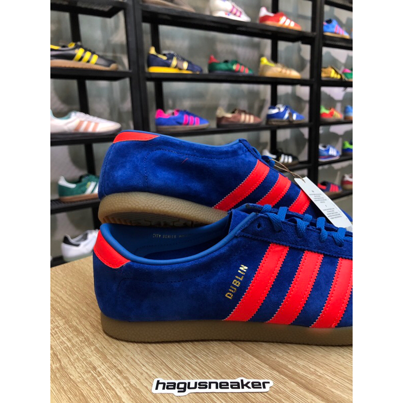 Jual ADIDAS DUBLIN BLUE RED GY7384 HAGUSNEAKER GARANSI 100 ORIGINAL Shopee Indonesia