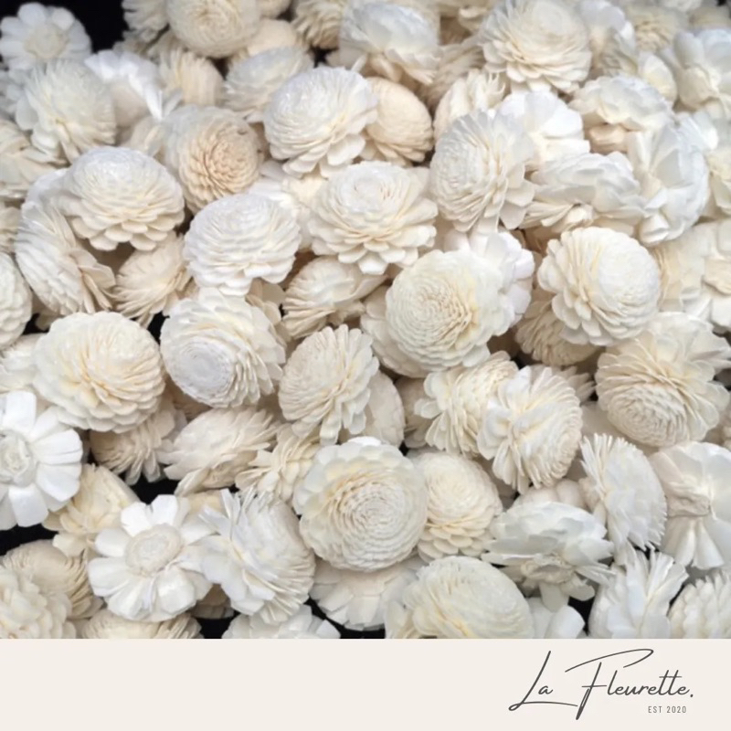 Jual Bunga Sola Wood Flowers 4 cm / Sola Flower / Sola Wood Flower ...