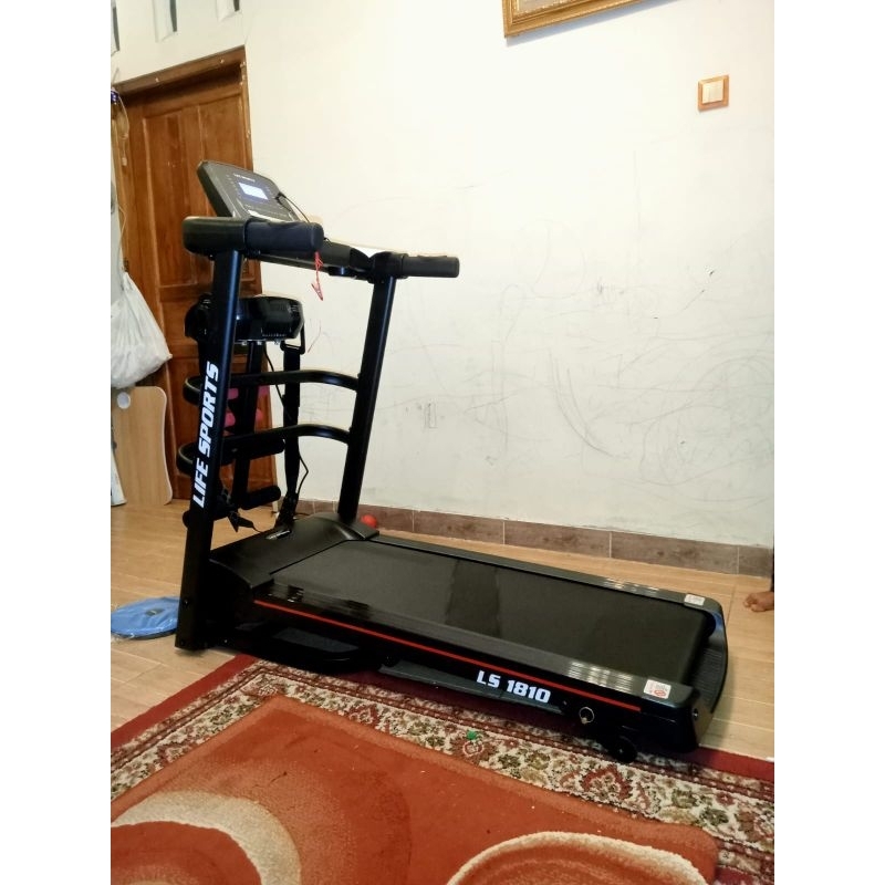 PROMO !! ALAT FITNES TREADMILL ELEKTRIK LIFE SPORT LS1810