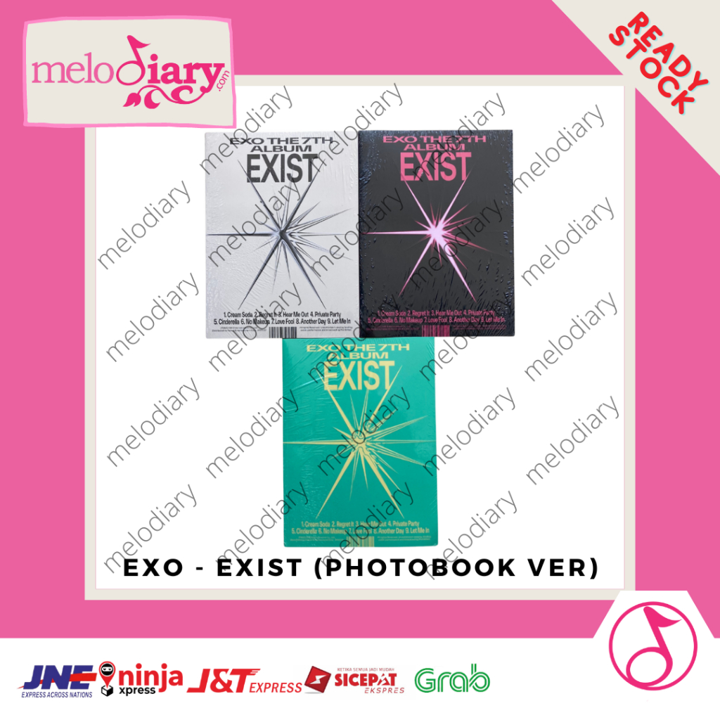 Jual EXO - EXIST (PhotoBook Ver.) 7th Studio Album (Random Version ...