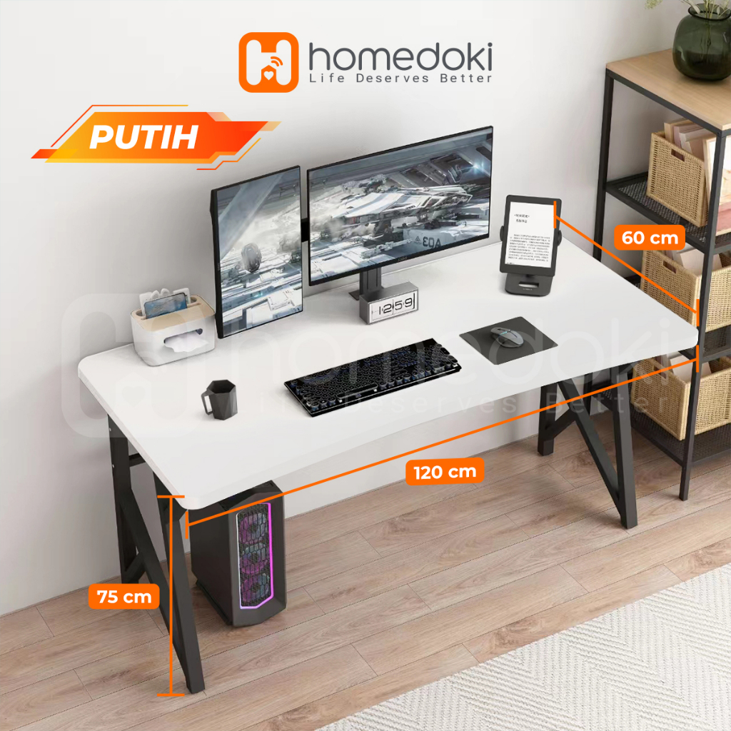 Jual Homedoki Meja Komputer Meja Kerja Meja Kantor Minimalis Meja