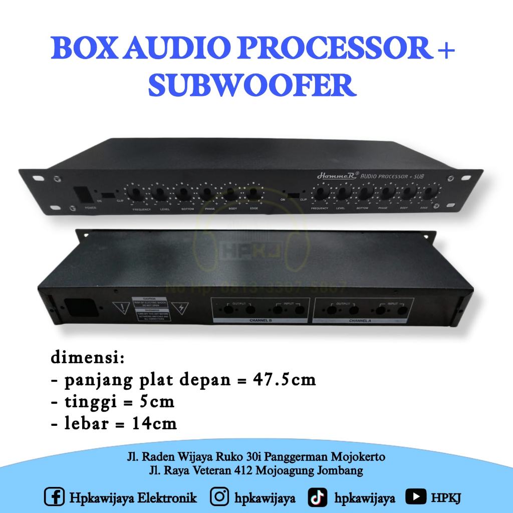 Jual Box audio processor AP subwoofer.. | Shopee Indonesia