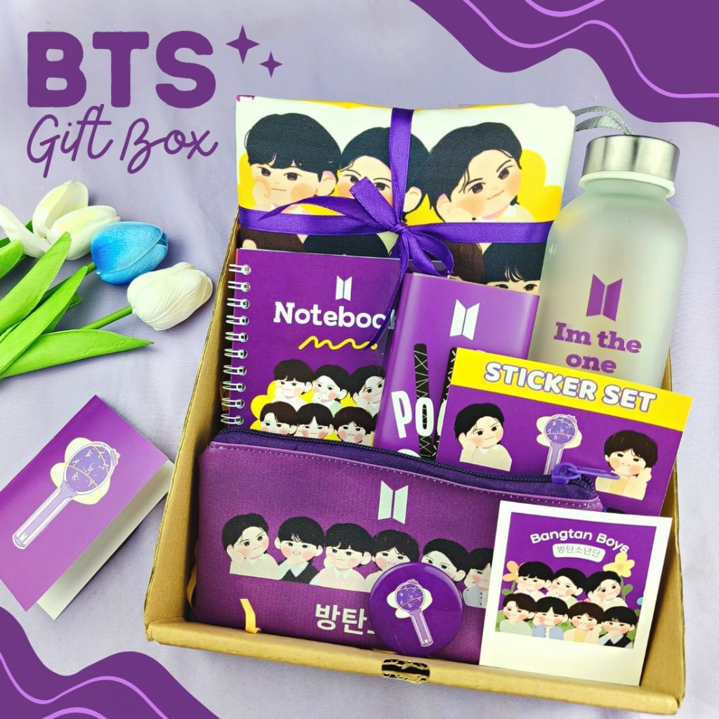 Jual Hampers BTS Kpop Gift Box BTS Fankit Army Package kpop Hampers