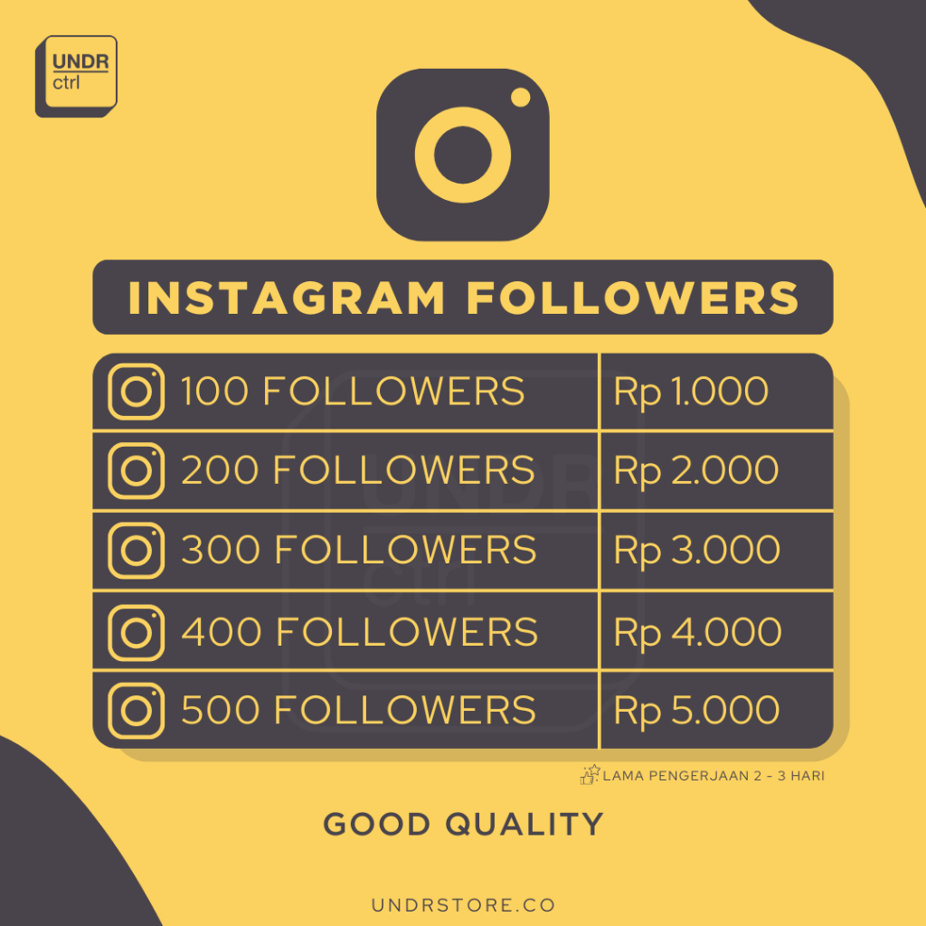 Jual BELI FOLLOWERS INSTAGRAM LAYANAN PROFESIONAL PENGIKUT INSTAGRAM