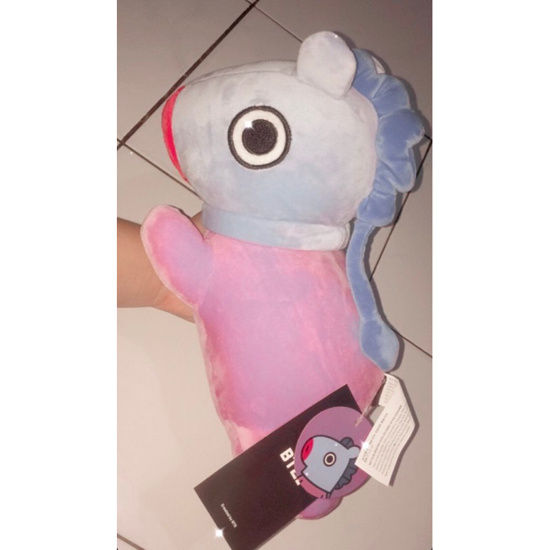 AURORA BT21 OFFICIAL Merchandise, MANG Plush Key Clip, 61338, Purple,6