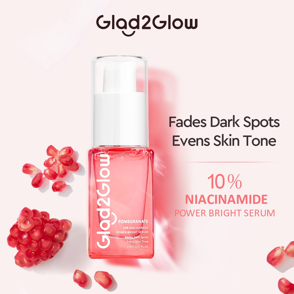 Jual Glad2Glow Skincare Blueberry Moisturizer Sunscreen Pomegrante