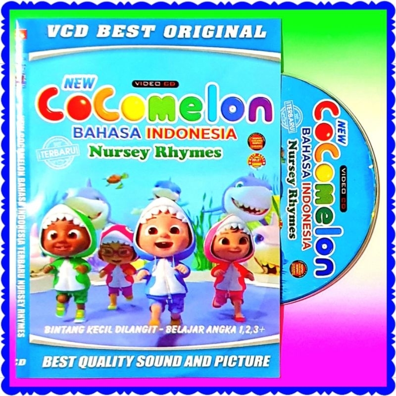 Jual KASET VCD COCOMELON BAHASA INDONESIA-KASET DVD LAGU COCOMELON ...