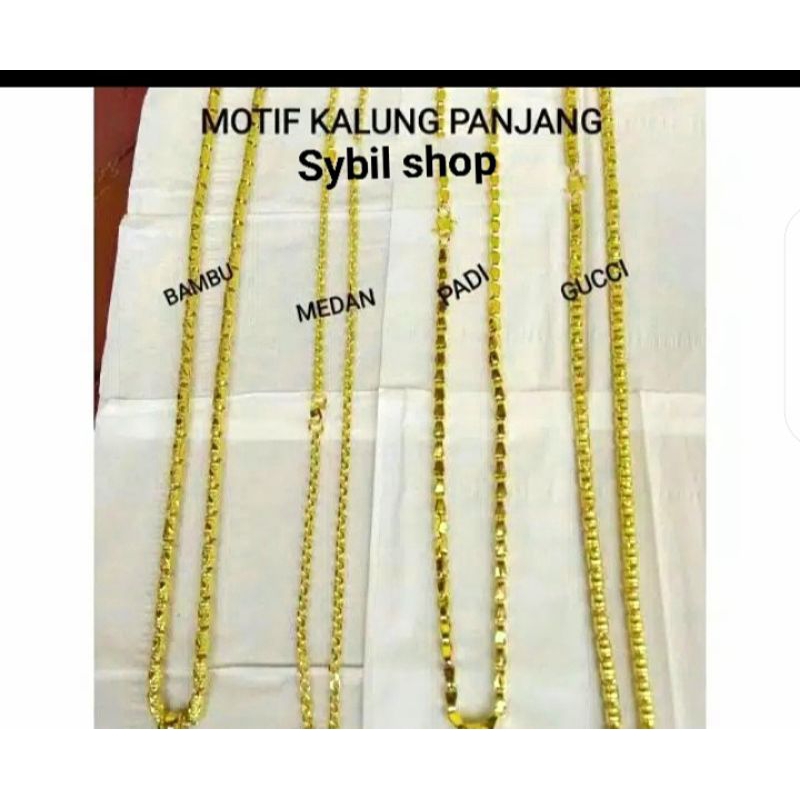 Jual KALUNG 2 SUKU MOTIF PADI MEDAN BAMBU GUCCI. PERHIASAN Aksesoris