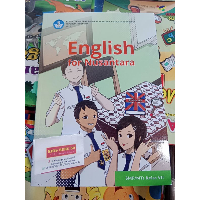 Jual Buku English For Nusantara Kelas 7 Smp Original!! | Shopee Indonesia