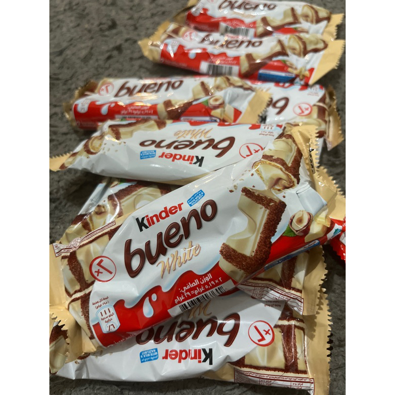 Jual Kinder Bueno Putih/kinder Bueno Coklat/nutella Biskuit | Shopee ...