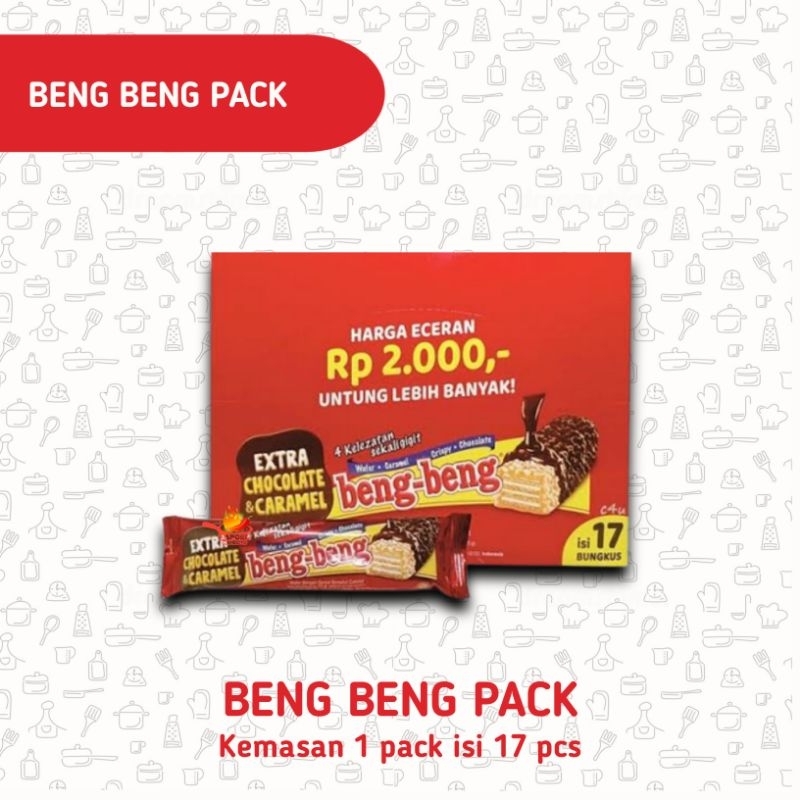 Jual BENG BENG PACK ISI 17 / Beng Beng Extra Cokelat Dan Karamel ...