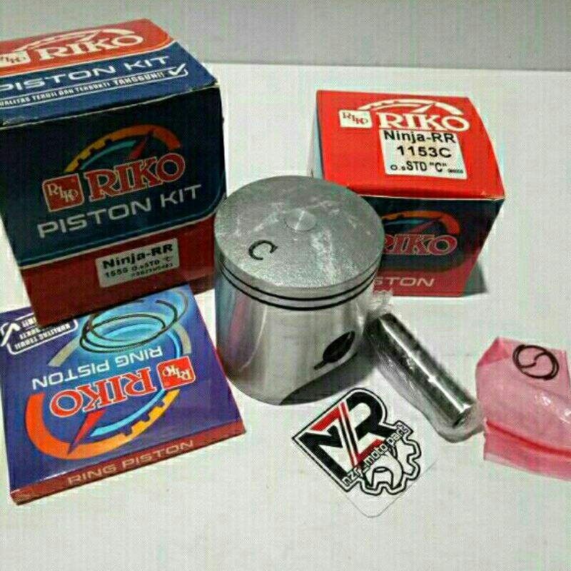 Jual PISTON KIT/SEHER SET RING PEN 15 MM KAWASAKI NINJA 150 R RR KIPS ...