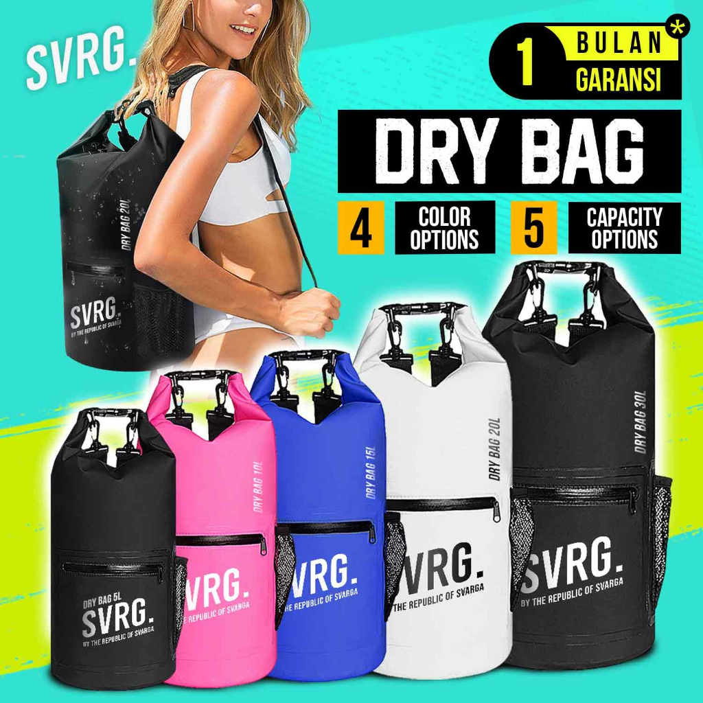 Svarga Dry Bag Dry Bag Ransel Waterproof