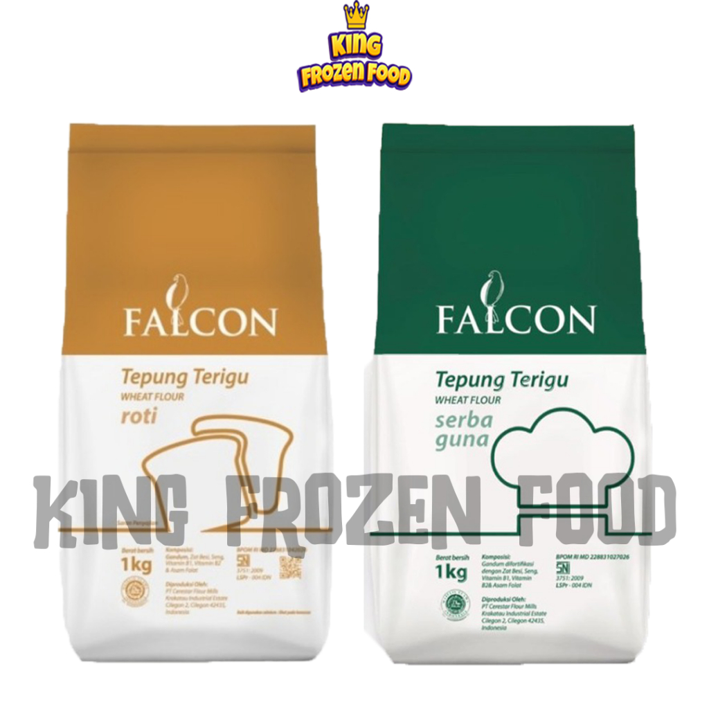 Jual Falcon Tepung Terigu Serbaguna/Roti 1KG | Shopee Indonesia