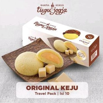 Jual Bakpia Kukus Tugu Jogja Rasa Original Keju- Travel Pack | Shopee