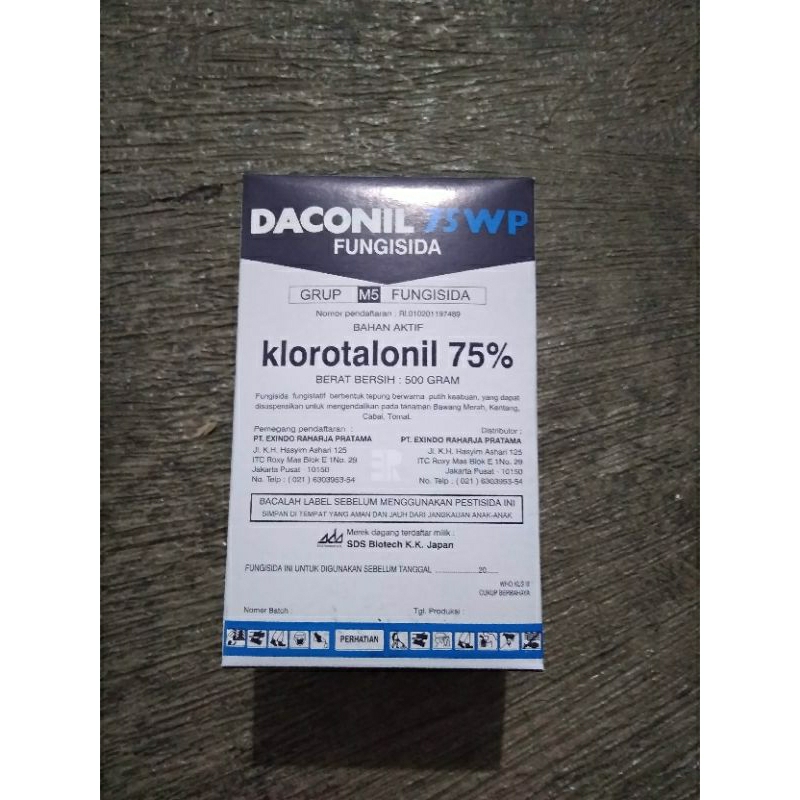 Jual DACONIL 75WP FUNGISIDA 500 GRAM | Shopee Indonesia