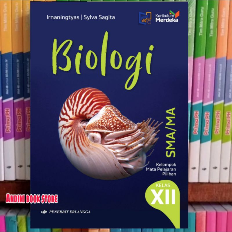 Jual BUKU BIOLOGI KELAS 12 SMA/MA ERLANGGA KURIKULUM MERDEKA | Shopee ...