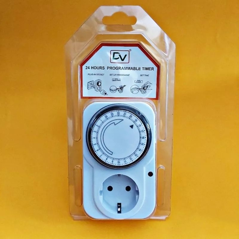 Jual stopkontak timer digital DV pengatur waktu otomatis | Shopee Indonesia