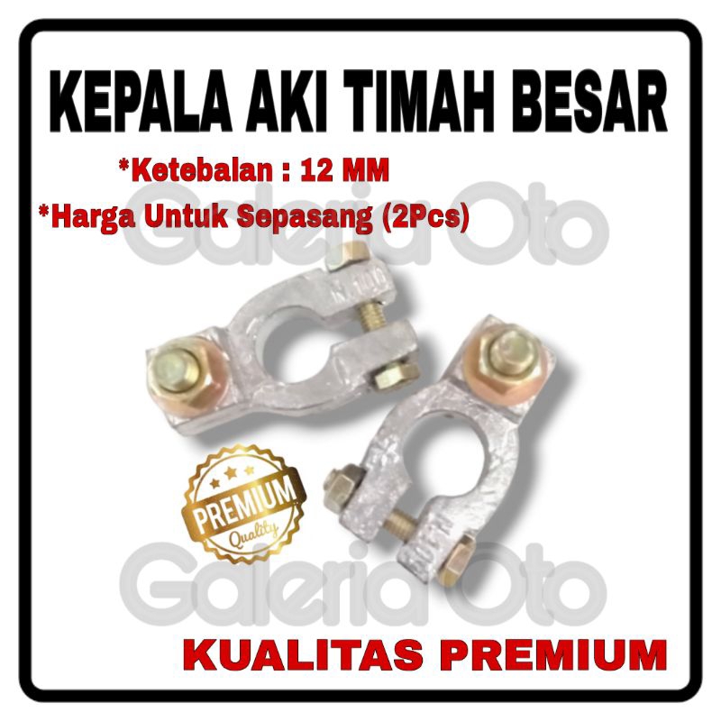Jual Kepala Aki Timah Besar / Klem Accu N100 Tebal - Truck Mesin Alat