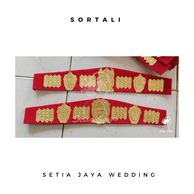 Jual Sortali Adat Batak/ Sortali Tarian Karo/ Sortali Iket Kepala/ Iket ...