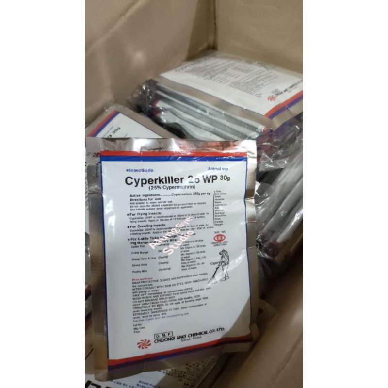 Jual Cyperkiller Wp Gram Insektisida Pembasmi Kutu Lalat Serangga Shopee Indonesia