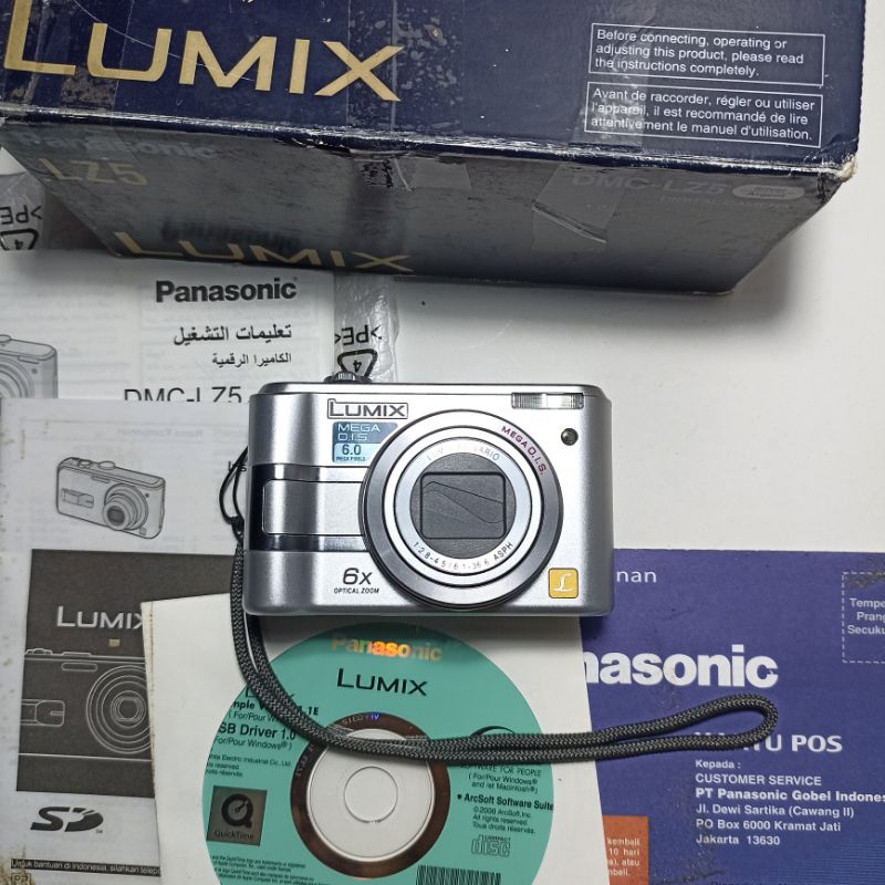 難有特価✨Panasonic LUMIX DMC-LZ5✨動作確認済 スマホ転送 単3電池で動く】Panasonic LUMIX DMC-LZ5 シルバー