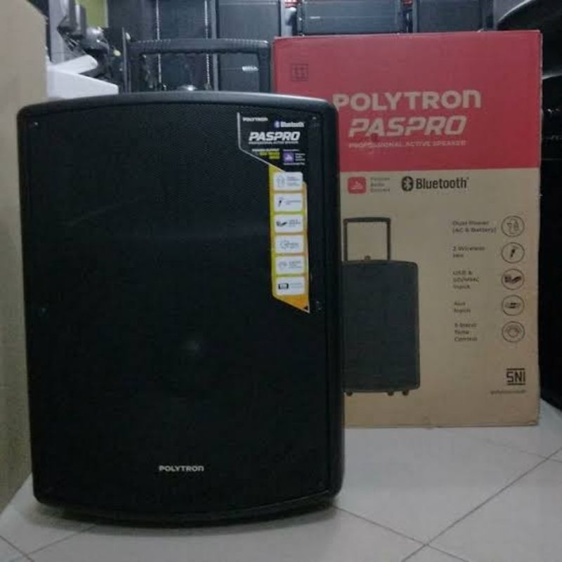 Jual Polytron Paspro 15f3 Speaker Aktif Portable 15 Inch Paspro15f3