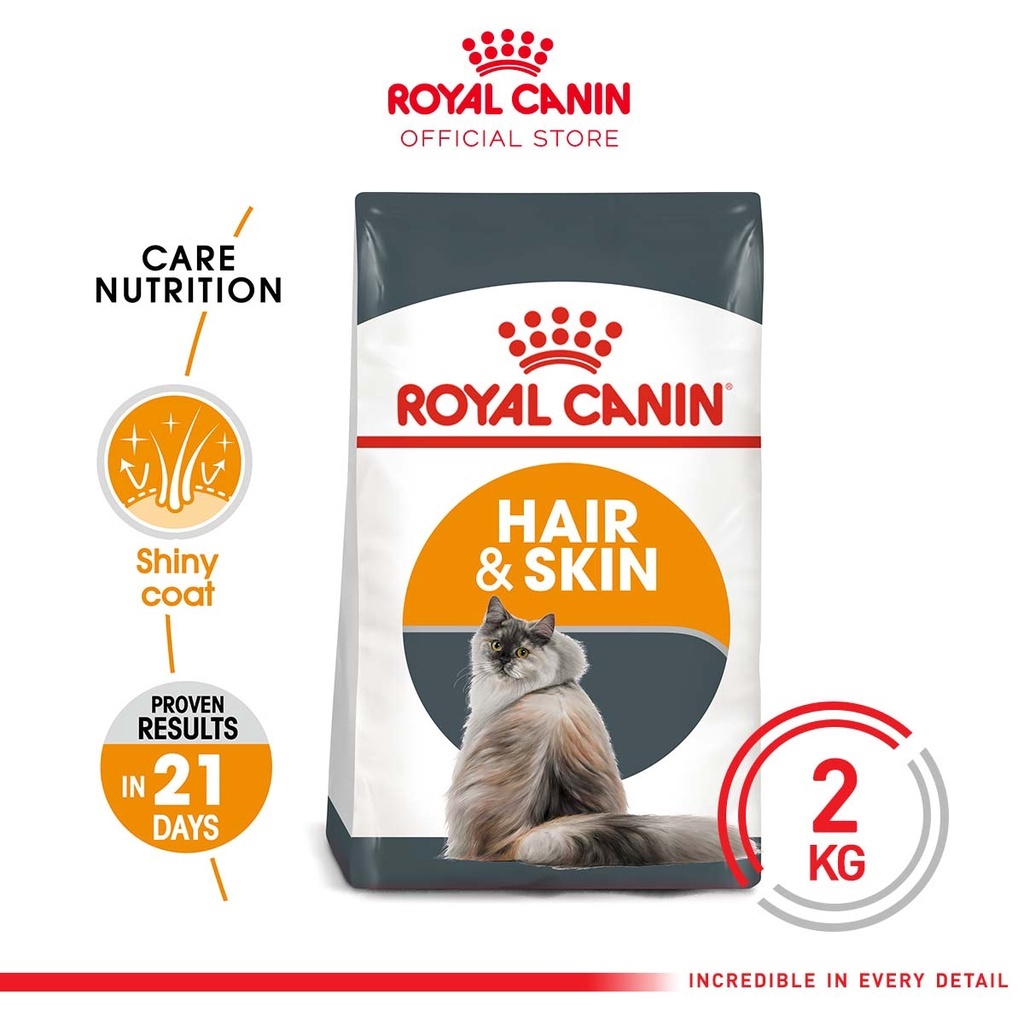 Jual ROYAL CANIN HAIR AND SKIN CARE FRESHPACK 2KG / DRY CAT FOOD ROYAL ...